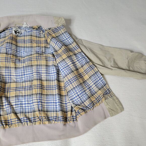 Vtg Woolrich Jacket Southwest Size Large Wool-Lined 100% Cotton Barn Coat Preppy - Picture 14 of 16